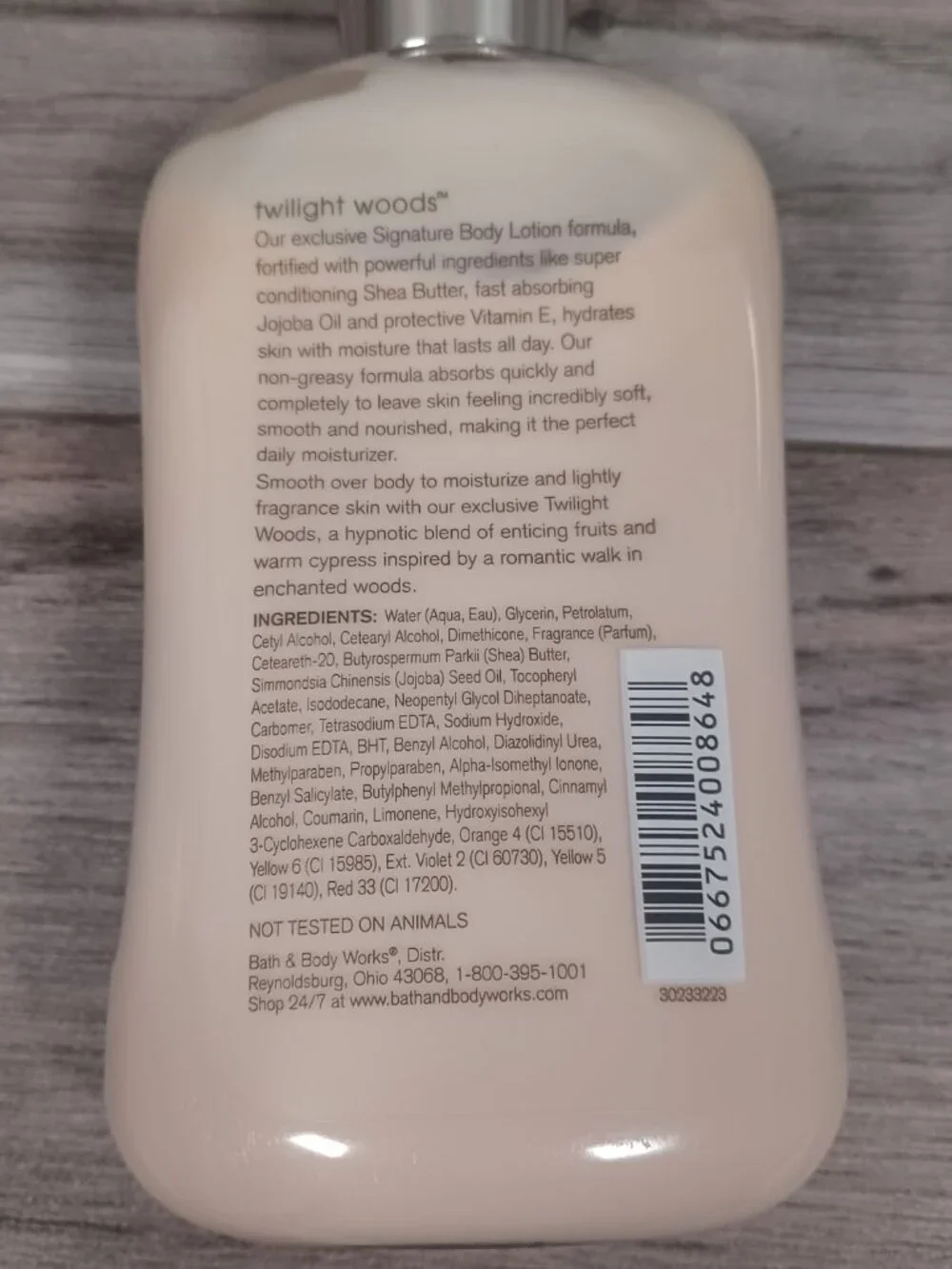 Bath & Body Works bath body